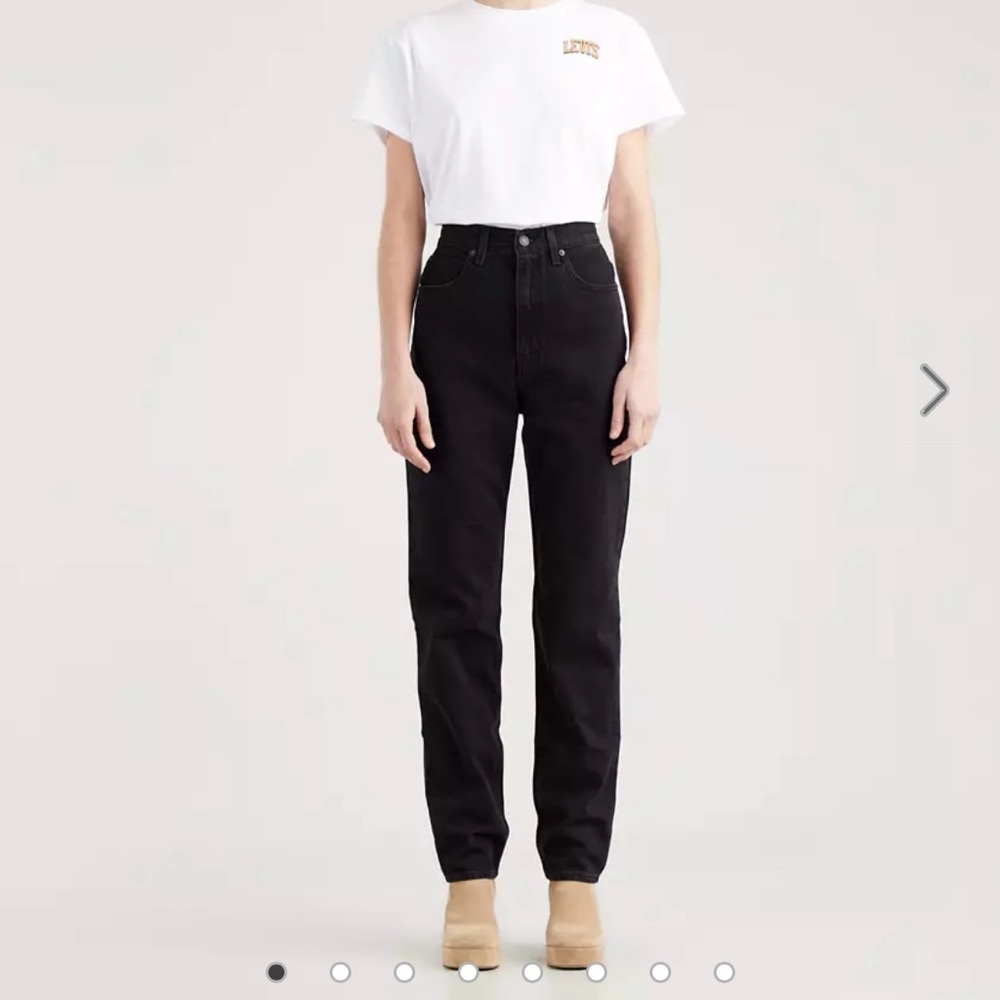Levi’s 70’s High Slim Straight Black 25